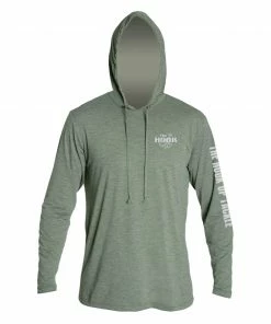 The Hook Up Tackle Logo Anetik Low Pro Tech Hoody Sun Protection Clothing