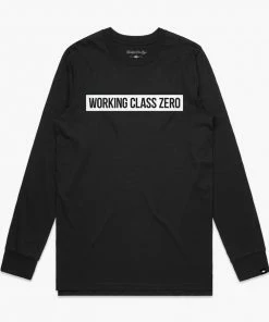 Working Class Zero Standard Logo Long Sleeve Tee Shirt