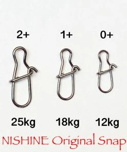 Nishine Lure Works Snaps/Split Rings Nishine Original Snap