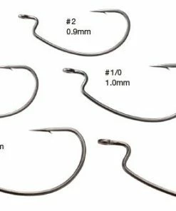 Nogales Worm Hooks Offset Master Power Bait Finesse